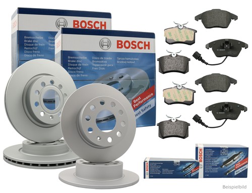 Bosch bremsenset vorne hinten - bremsenset,